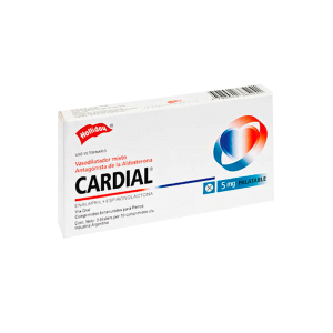 Cardial 5 mg 30 Comprimidos - Tienda de Mascotas Shaly.co