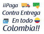 Paga contraentrega en todo Colombia