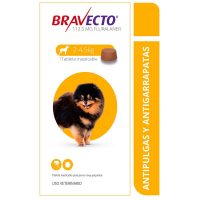 Bravecto Antiparasitario 🐶 Perros De 2 Kg Hasta 4,5 Kg.