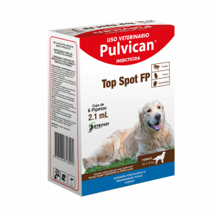 Pulvican Top Spot Pipeta 20-30 kg Caja por 6 Pipetas 🐶 Kyrovet