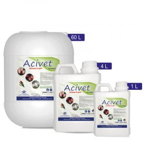 Acivet Garrafa de 1-20 L 🐦🐷🐰 Estimulante