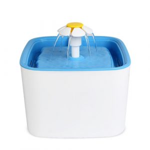 Fuente Flor Cubo Azul 2.5 L 🐱