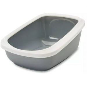 Sanitario Aseo Jumbo 67X48X28 CM Gris 🐱