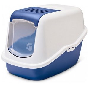 Sanitario Grande Azul Nordi 59X39X38.5 CM 🐱