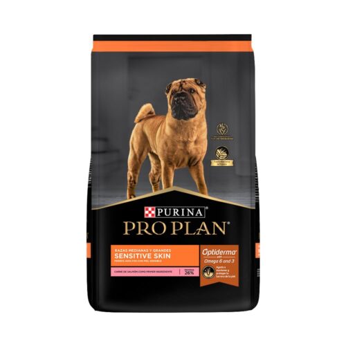 Pro Plan Sensitive Skin Razas - Tienda de Mascotas Shaly.co