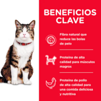 Hills Gato F Adult Hairball 3.5 Lb 1.59 Kg |😽 | Gatos | Hill's - Imagen 5