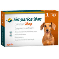 Simparica 20mg caja 1 tableta 🐶 | Zoetis | Perro