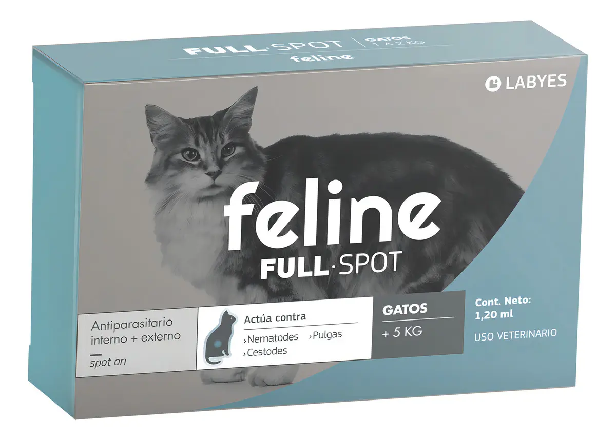 Feline Full Spot Para Gato De +5 Kg😺 Labyes