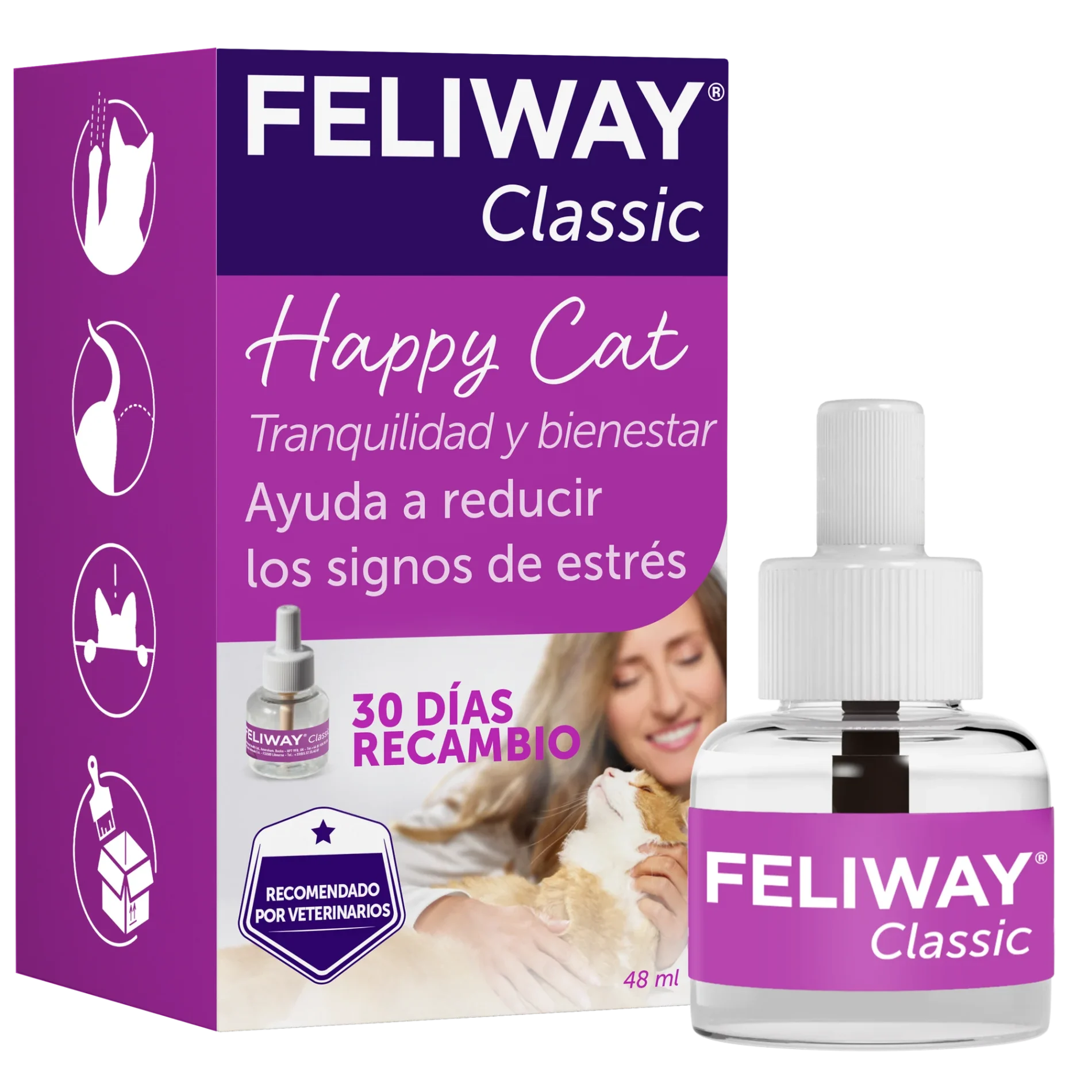 Feliway Classic recarga 48 ml 😺 Tranquilidad y bienestar - Imagen 3