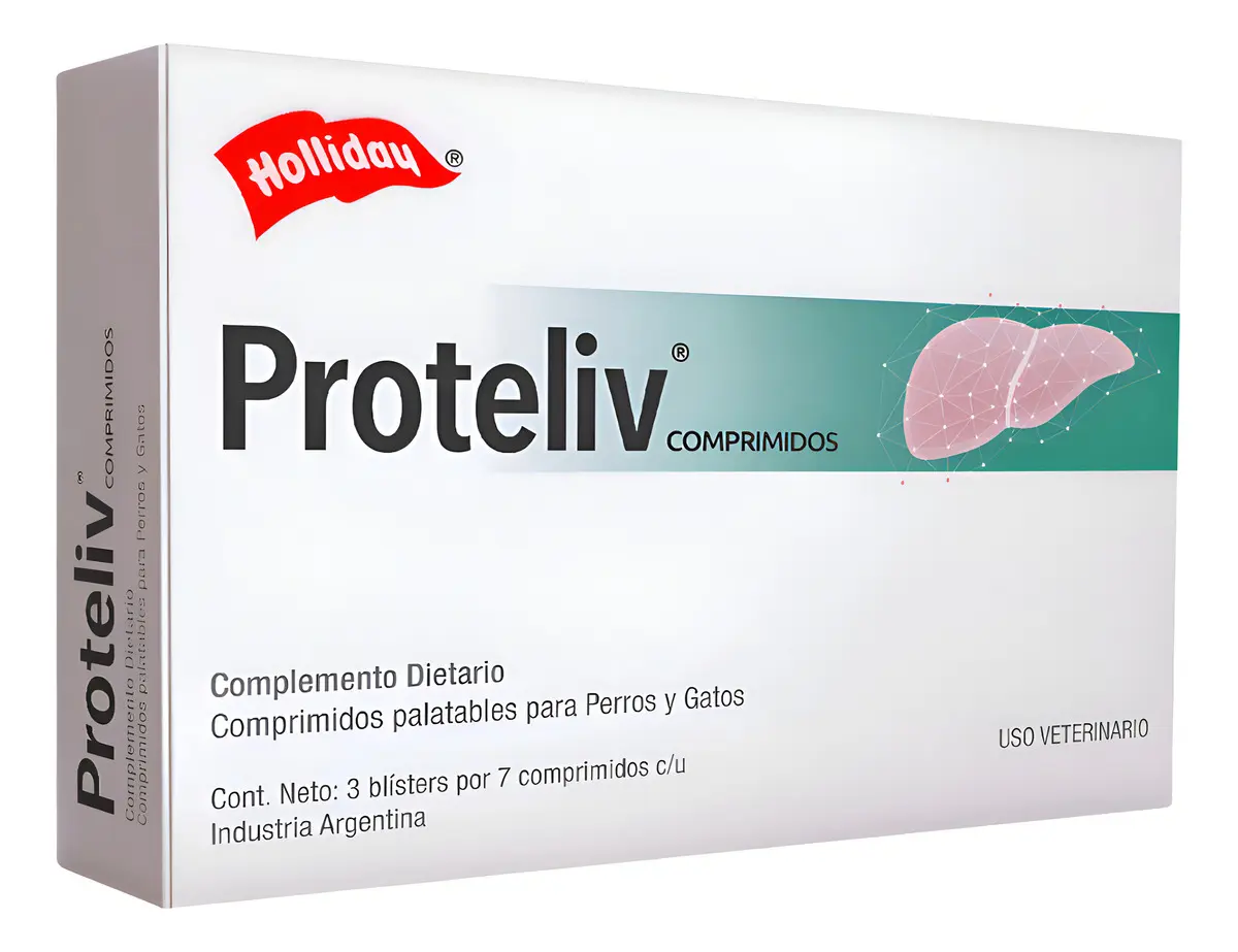 Proteliv X 21 comprimidos | 🐶🐱| Holliday